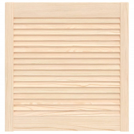 Porte d'armoire Vidaxl avec des lattes 61,5x59.4 cm Pine solide
