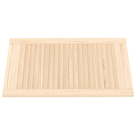 Porte d'armoire Vidaxl avec des lattes 69x39.4 cm Pine solide