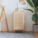 Porte d'armoire Vidaxl avec des lattes 69x39.4 cm Pine solide