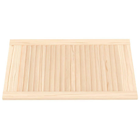 Portes de placard Vidaxl avec des lattes 4 pcs 69x39.4 cm Pine solide