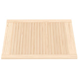 Porte d'armoire Vidaxl avec des lattes 69x49.4 cm Pine solide