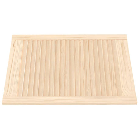 Portes d'armoires Vidaxl avec des lattes 2 PCS 69x49.4 cm Pine solide