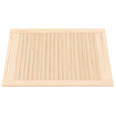 Portes de placard Vidaxl avec des lattes 4 pcs 69x49.4 cm Pine solide