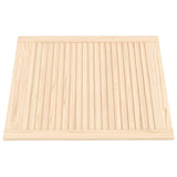 Portes d'armoires Vidaxl avec des lattes 4 PCS 69x59.4 cm Pine solide