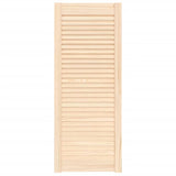 Porte d'armoire Vidaxl avec des lattes 99.3x39.4 cm Pine solide