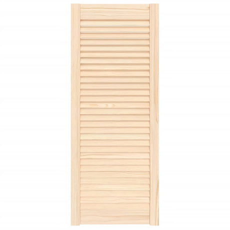 Porte d'armoire Vidaxl avec des lattes 99.3x39.4 cm Pine solide