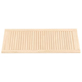 Porte d'armoire Vidaxl avec des lattes 99.3x39.4 cm Pine solide