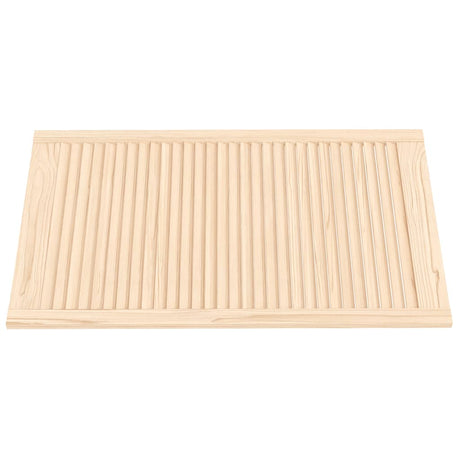 Portes d'armoires Vidaxl avec des lattes 4 PC 99.3x59.4 cm Pine solide
