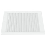 Portes d'armoires Vidaxl avec des lattes 2 pcs 69x49.4 cm Pine solide blanc