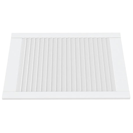 Portes d'armoires Vidaxl avec des lattes 4 pcs 69x49.4 cm Pine solide blanc
