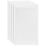 Portes d'armoire Vidaxl avec des lattes 4 pcs 99.3x59.4 cm Bois de pin blanc