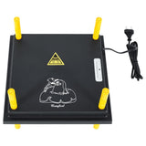 Plaque de chaleur vidaxl pour les poussins et les canards 30x30 cm