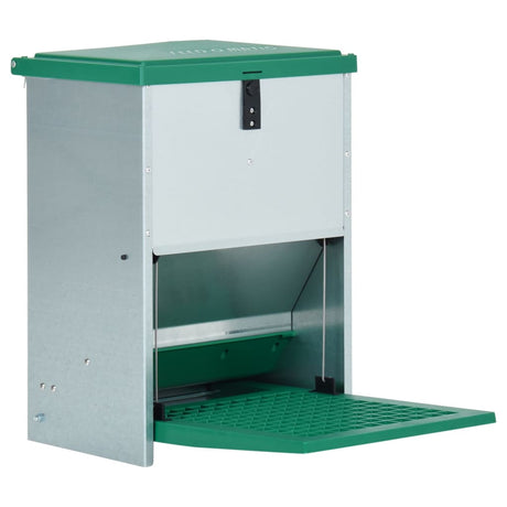 Vidaxl Alimentation de volaille bac automatique avec pédale 12 kg