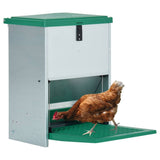 Vidaxl Alimentation de volaille bac automatique avec pédale 12 kg