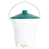 Bac à eau de volaille vidaxl avec trayage 12 L