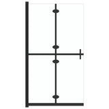 Vidaxl Walk-In Walking Mury Incoltableable 90x190 cm ESG-GLAS Transparent