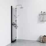 Vidaxl Walk-In Walking Walking Tollable 120x190 cm ESG-glas transparent