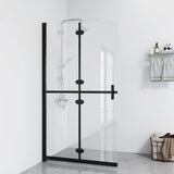 Vidaxl Walk-In Walking Walking Tollable 120x190 cm ESG-glas transparent