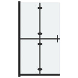 Vidaxl Walk-In Walk-In Walk MurnClable 80x190 cm ESG-GLAS MAT