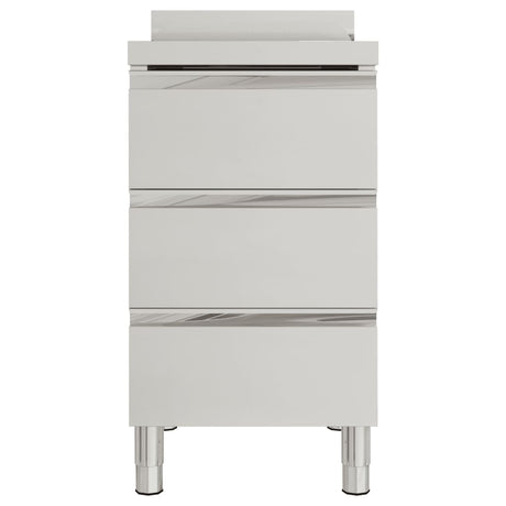 Armoire de cuisine commerciale Vidaxx avec 3 tiroirs 50x60x96 cm