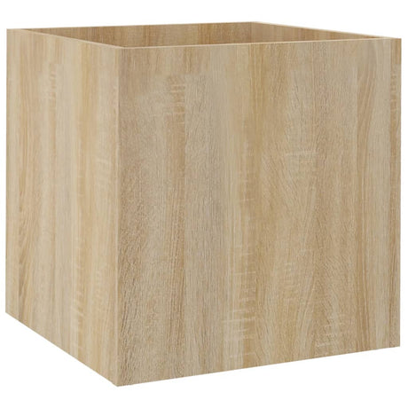 Vidaxl Planteur Big 40x40x40 cm Processiond Wood Sonoma Oak