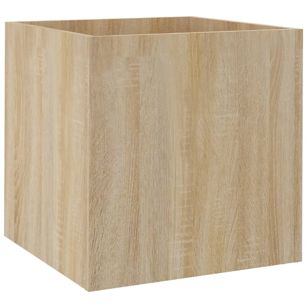 Vidaxl Planter grouss 40x4xx40 cm veraarbechte Holz Sonoma Oaka