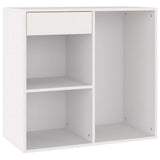 Vidaxl cosmeticakast 80x40x75 cm bewerkt hout wit