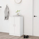 VidaXL Shoe cabinet 60x35x92 cm Processed Wood White