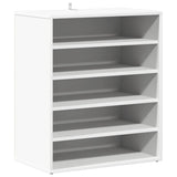 Armoire à chaussures Vidaxl 60x35x70 cm Bois de blanc transformé