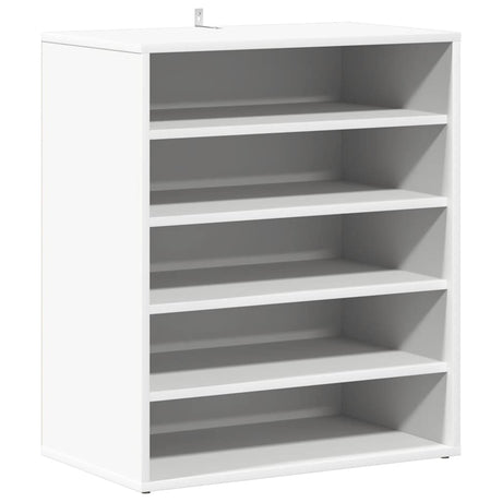Armoire à chaussures Vidaxl 60x35x70 cm Bois de blanc transformé