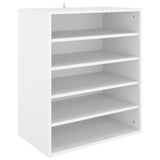 Vidaxl Shoe Cabinet 60x35x70 cm forarbejdet træhvide