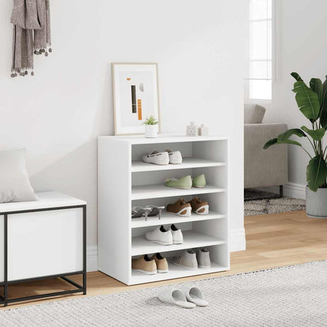 Armoire à chaussures Vidaxl 60x35x70 cm Bois de blanc transformé