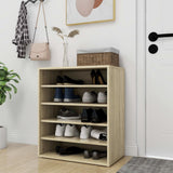 Vidaxl Shoe cabinet 60x35x70 cm Properted Wood Sonoma Oak colored