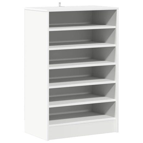 Armoire à chaussures Vidaxl 60x35x92 cm Bois de bois transformé