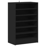 Armoire à chaussures Vidaxl 60x35x92 cm Bois de bois de propriété
