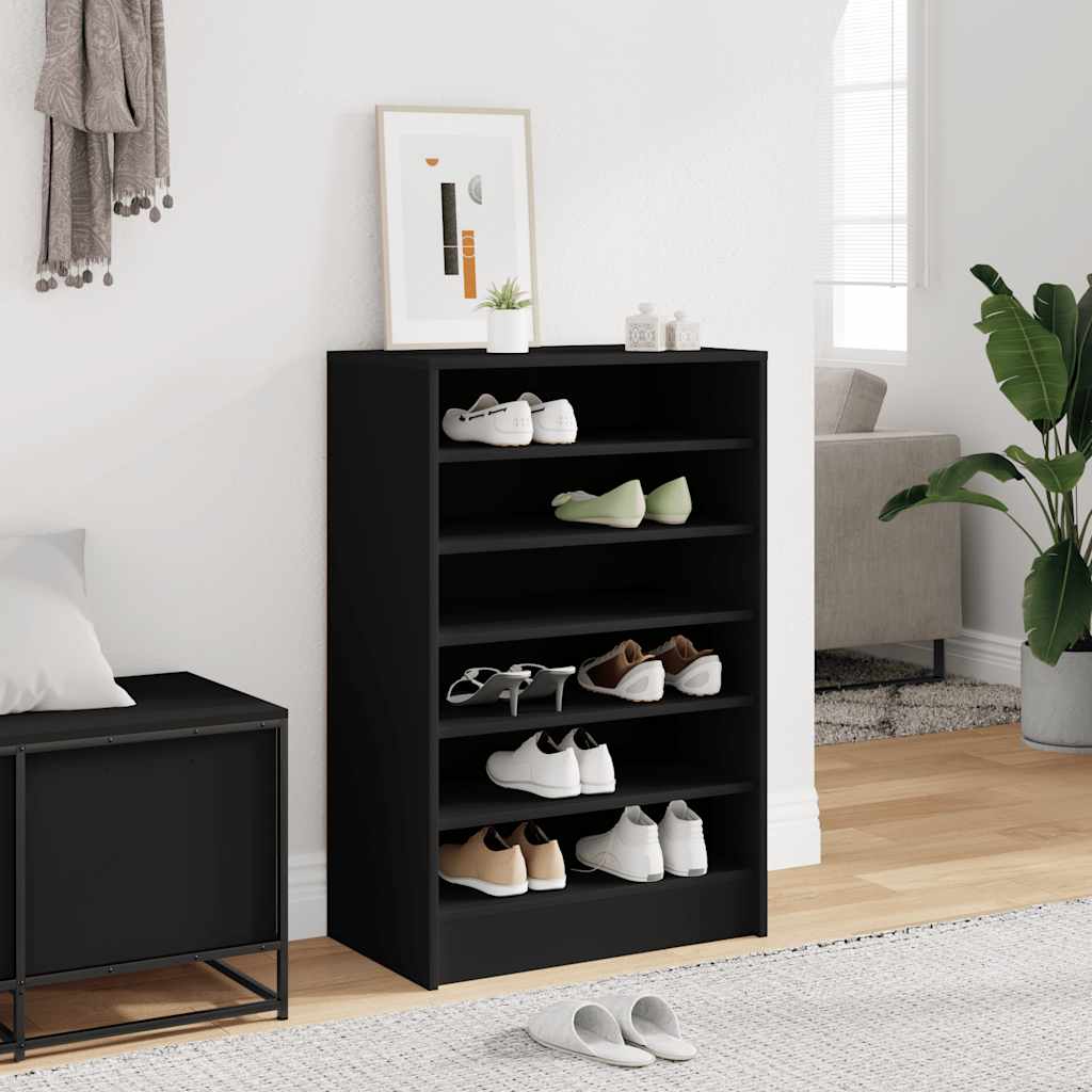Armoire à chaussures Vidaxl 60x35x92 cm Bois de bois de propriété