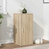 Vidaxx armoire à chaussures 32x35x70 cm aggloméré chêne sonoma coloré