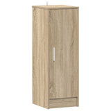Armoire à chaussures vidaxl 32x35x92 cm en bois de chêne sonoma coloré