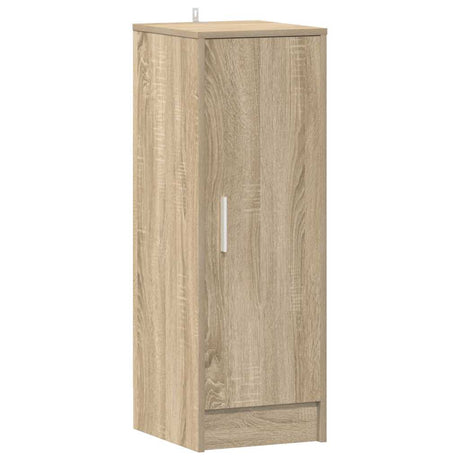 Armoire à chaussures vidaxl 32x35x92 cm en bois de chêne sonoma coloré