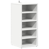 Armoire à chaussures Vidaxl 31.5x35x70 cm Bois de bois transformé