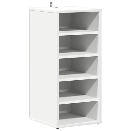 Armoire à chaussures Vidaxl 31.5x35x70 cm Bois de bois transformé
