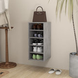 Vidaxl Shoe cabinet 31.5x35x70 cm Processed Wood Betongrijs