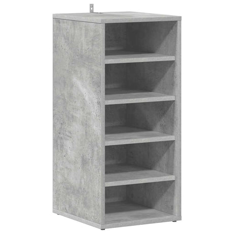 Armoires à chaussures Vidaxl 2 PC 31.5x35x70 cm Prix de béton en bois transformé
