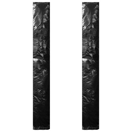 Vidaxl parasol couvre 2 m avec une fermeture éclair 250 cm PE