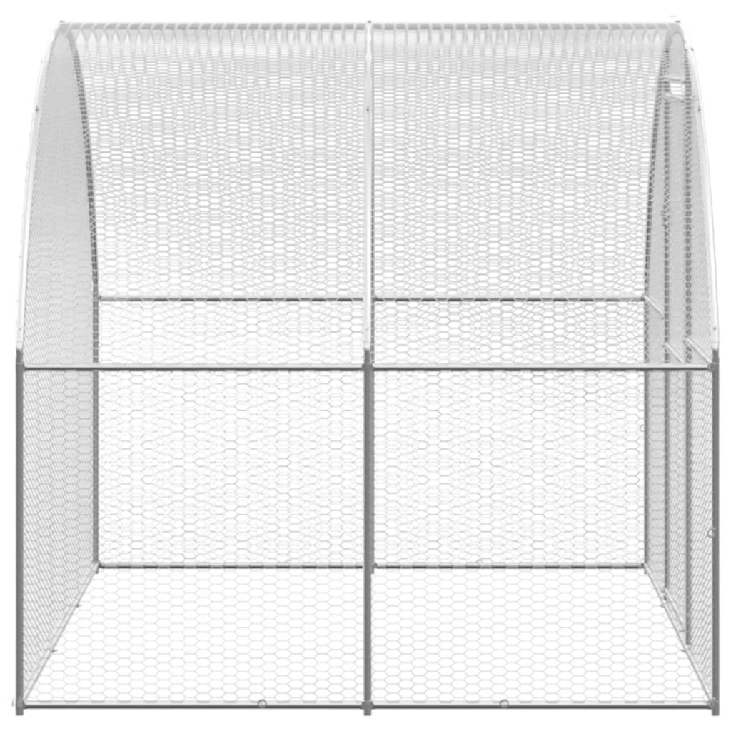 Vidaxl Chicken Run 3x2x2 m galvanizovaná ocel