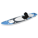 Vidaxl Stand Up Paddleboard Set Inflable 300x76x10 cm de azul mar