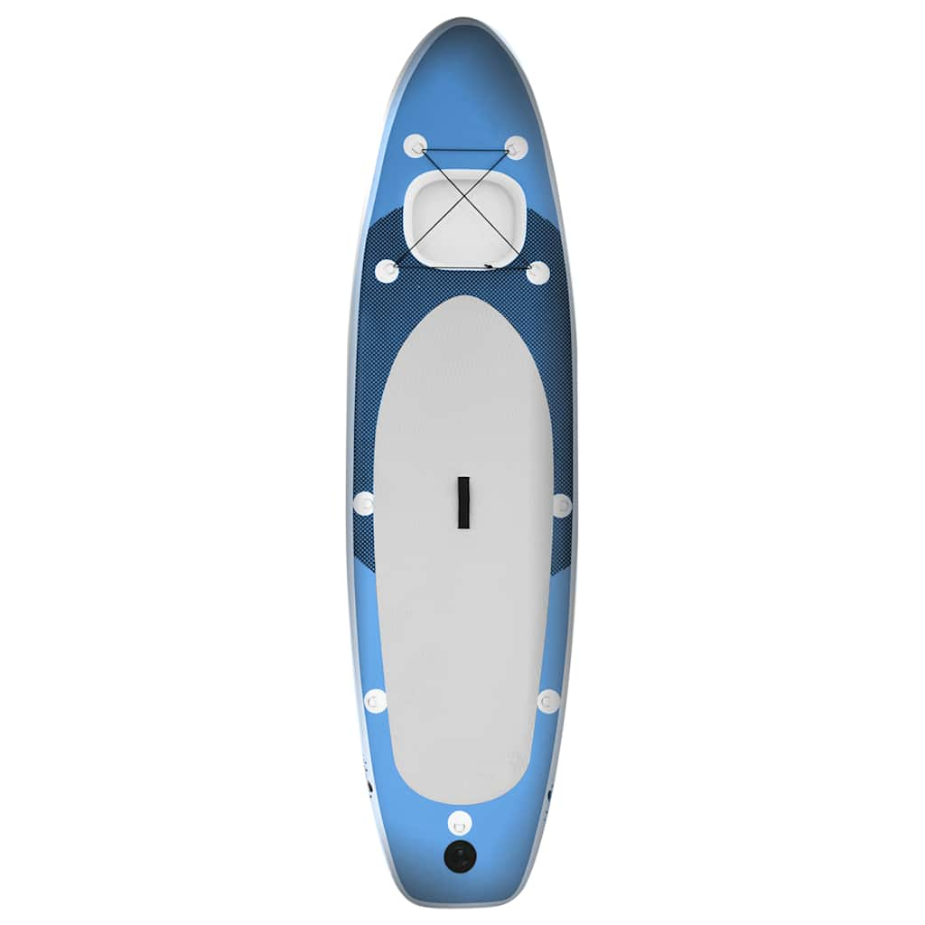 Vidaxl stand up paddleboardset opblaasbaar 330x76x10 cm zeeblauw