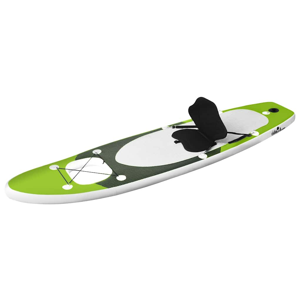 Vidaxl stand up paddleboardset opblaasbaar 330x76x10 cm groen