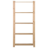 Rack de stockage Vidaxl 5 couches 80x28.5x170 cm Pine solide