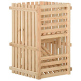 Vidaxl Potato Plist 50x50x80 cm Pine solide